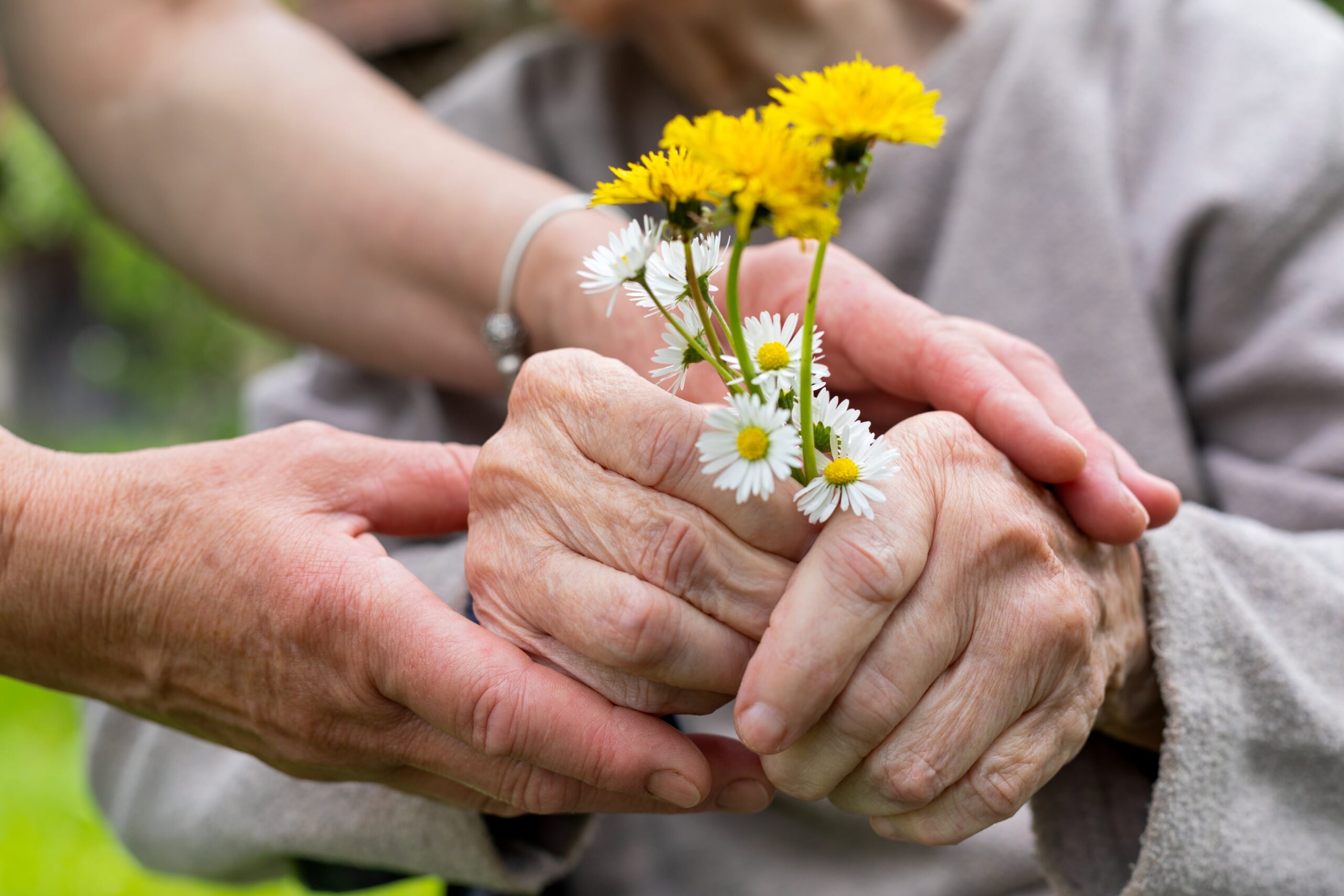 Comparing home care or a care home for an elderly parent.