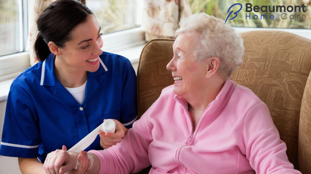 Elderly person receiving care at home – do I have to pay for home care?